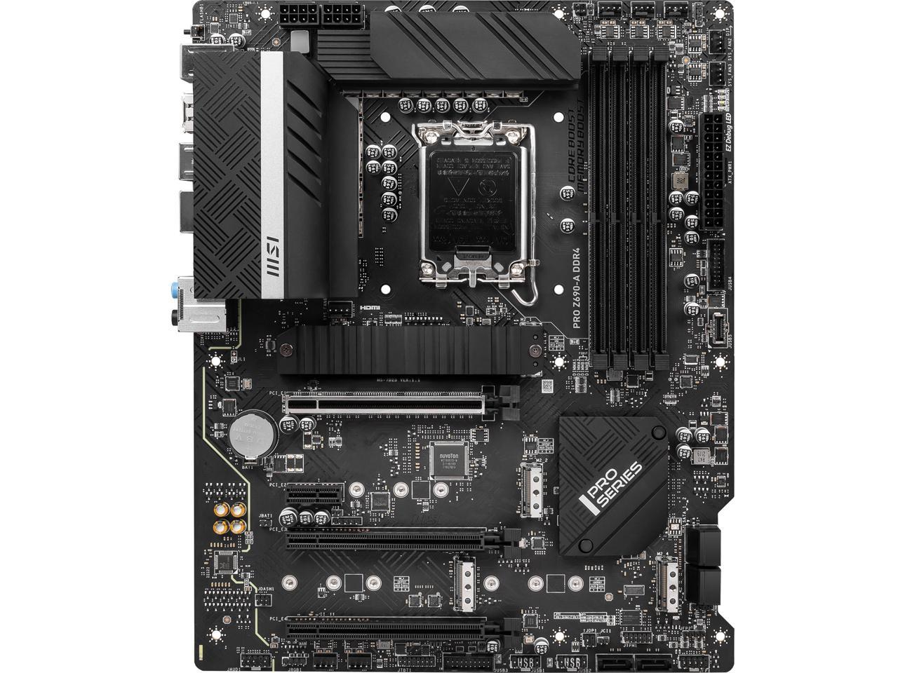 MSI Motherboard PRO Z690-A DDR4 MSI Motherboard PRO Z690-A DDR4